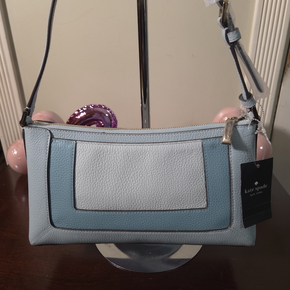 NWT Kate Spade Blue Lena Shoulder Bag - Picture 3 of 6